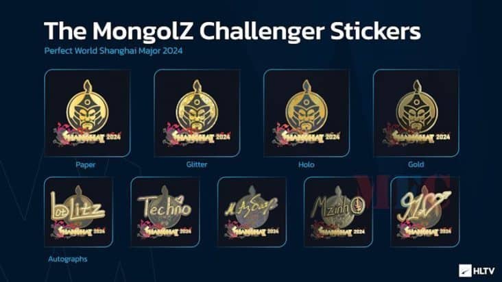 Perfect World Shanghai Major баг болон тоглогчдын стикер