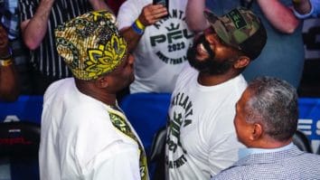 Фрэнсис Нганну Жон Жоунсд ухаалаг хариу барьж, “Зөв тулаан”-ны талаар дуугарлаа