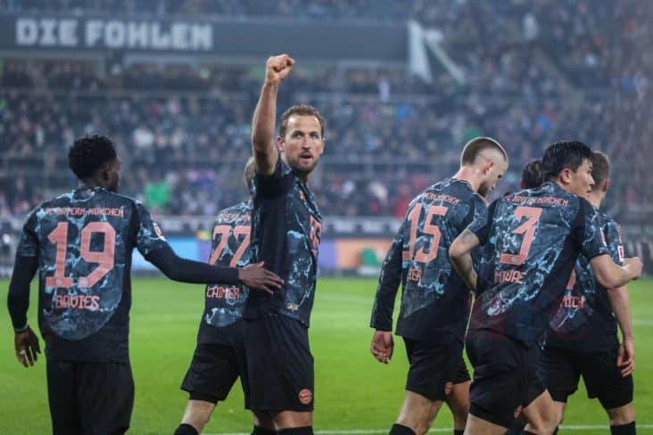 Бундеслиг: Кэйн Мёнхенгладбахийн эсрэг хожлын гоол оруулж, мэргэн буудагчийнхаа гайхалтай формыг үргэлжлүүлэв