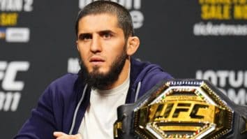 Ислам Махачев UFC 311 хэвлэлийн хурал дээр болсон Нэйт Диазын усны савны хэргийн талаар ярив
