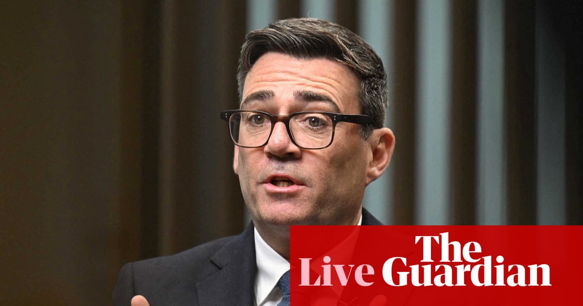 Tories and Reform UK tell Burnham they will fight any plan to reform adult social care involving tax rises – UK politics