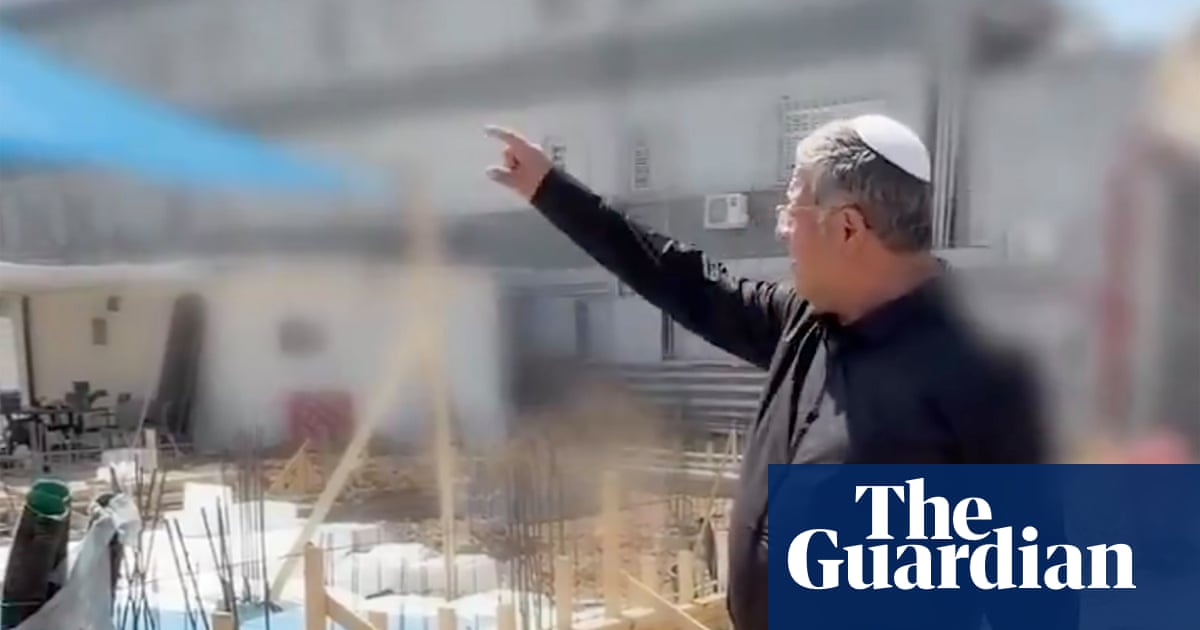 Израйлын Үндэсний аюулгүй байдлын сайд цаазаар авах ялын байгууламжийн дүрс бичлэгийг нийтэллээ