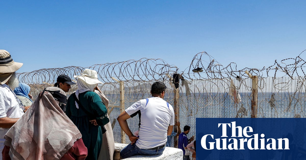 Hundreds in Morocco gather near Ceuta border in anxious wait for missing loved ones