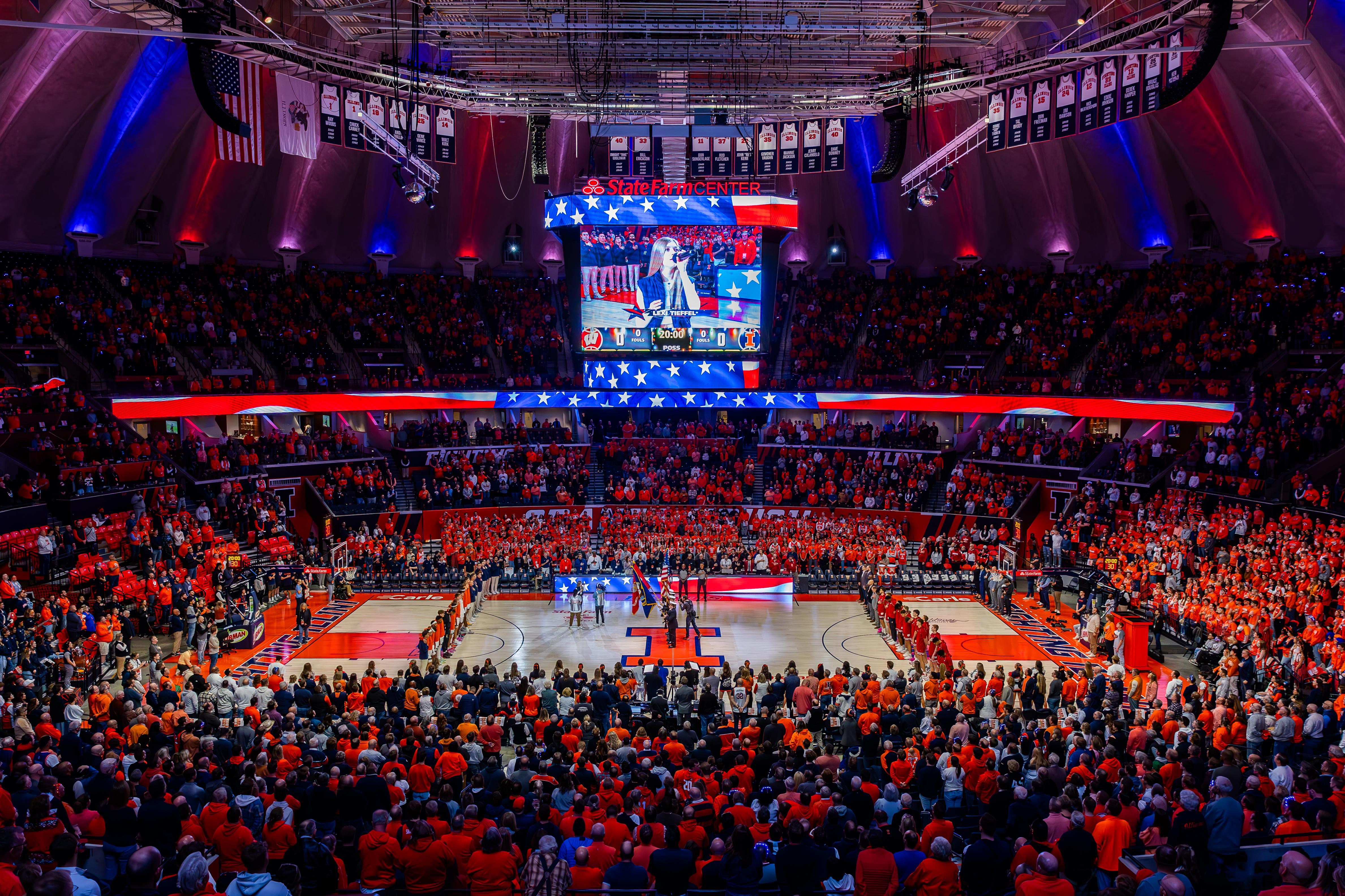 NBA-ийн тоглолтуудыг State Farm Center-т зохион байгуулах шаардлага