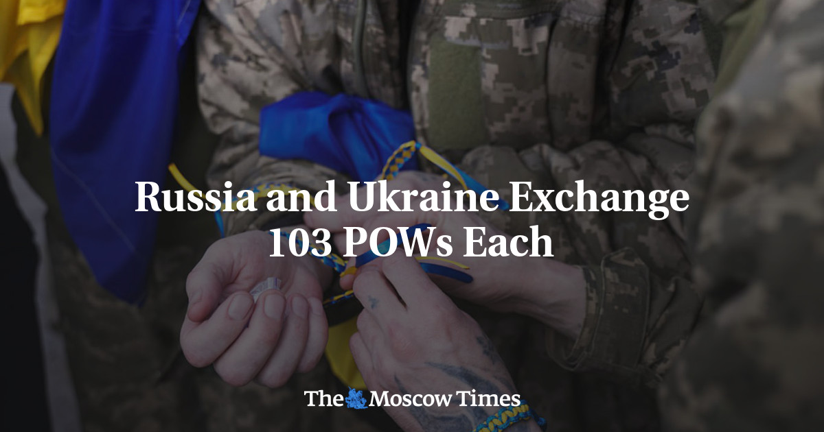 ОХУ болон Украйн улс тус бүр 103 олзлогдсон цэргийг солилцлоо