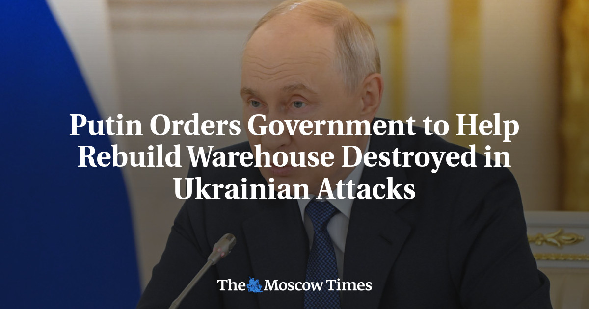 ОХУ Украины дроны халдлагад өртсөн агуулахуудыг сэргээн босгох хөтөлбөр хэрэгжүүлнэ