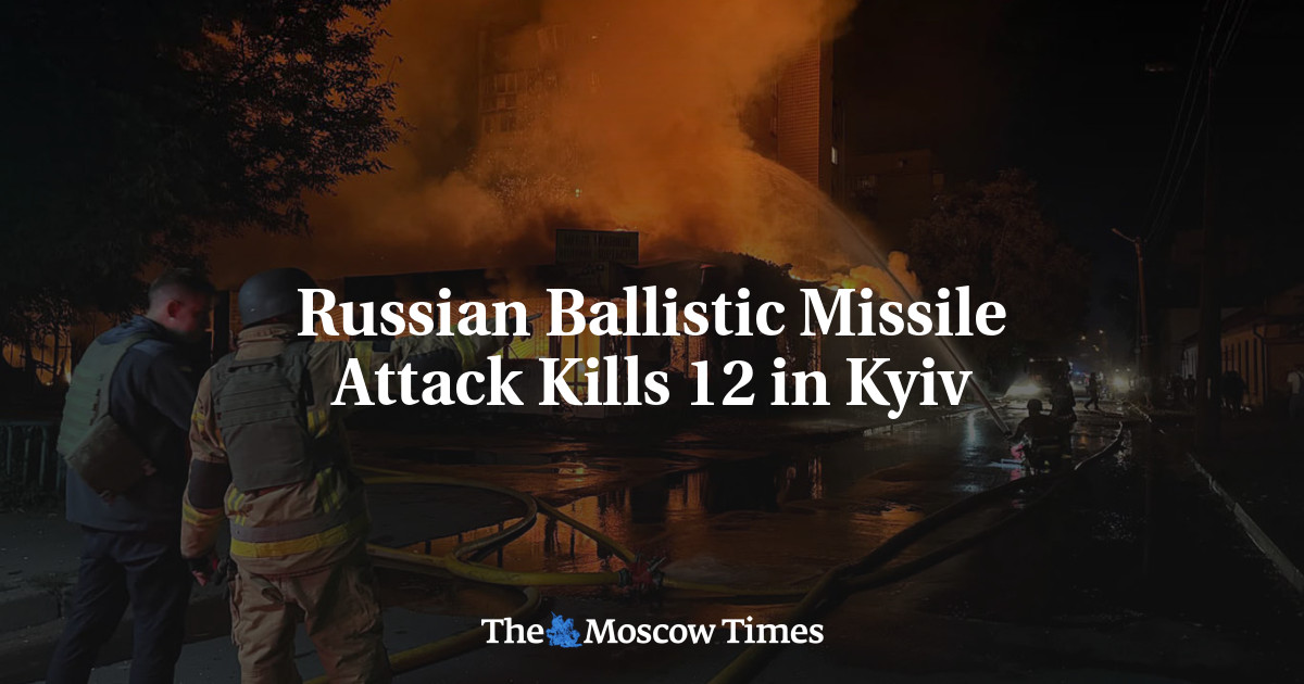 ОХУ-ын баллистик пуужингийн цохилтын улмаас Киевийн 12 иргэн амиа алджээ