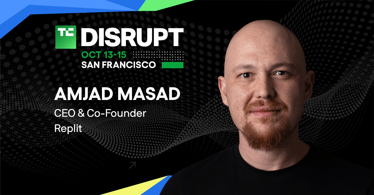 Replit компанийн үүсгэн байгуулагч Амжад Масад TechCrunch Disrupt 2026 чуулганд оролцоно