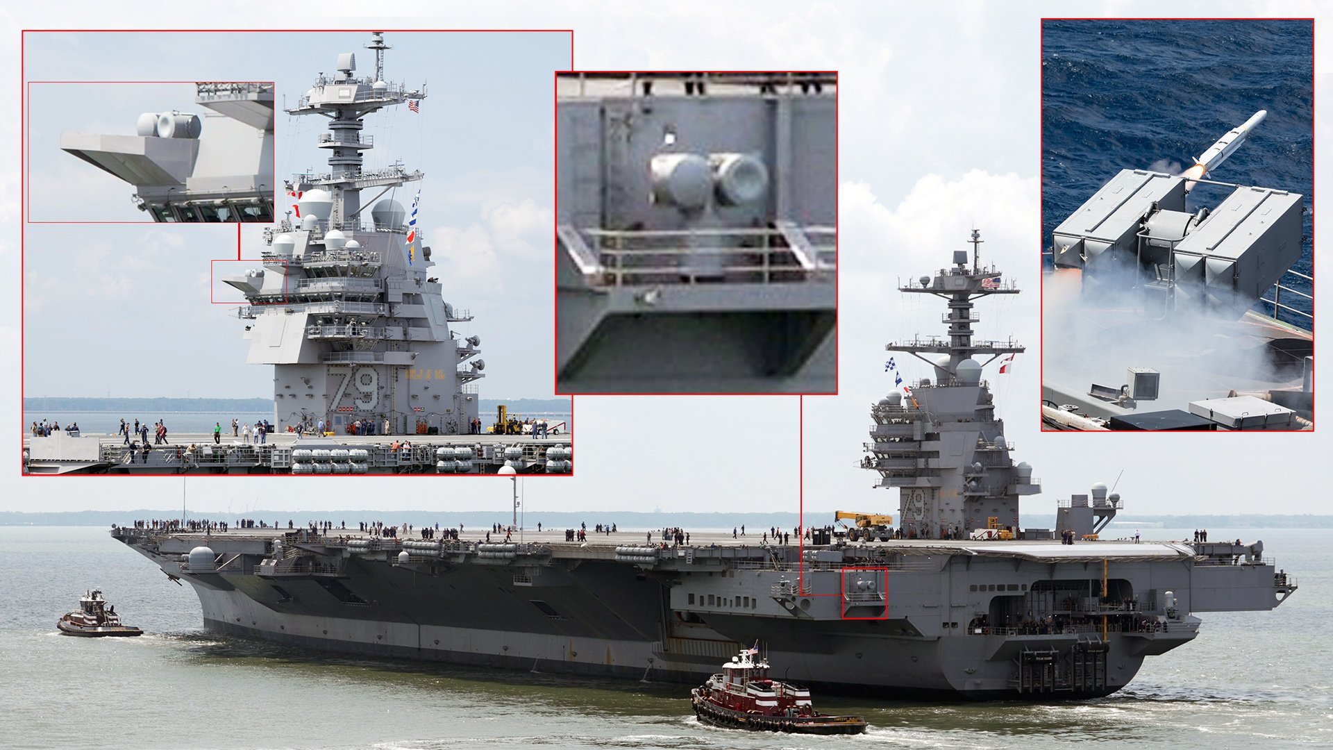 АНУ-ын “Ford” ангиллын нисэх онгоц тээгч хөлөг онгоцуудад “Nimitz” ангиллын үндсэн тоног төхөөрөмжийг буцаан суурилуулж байна