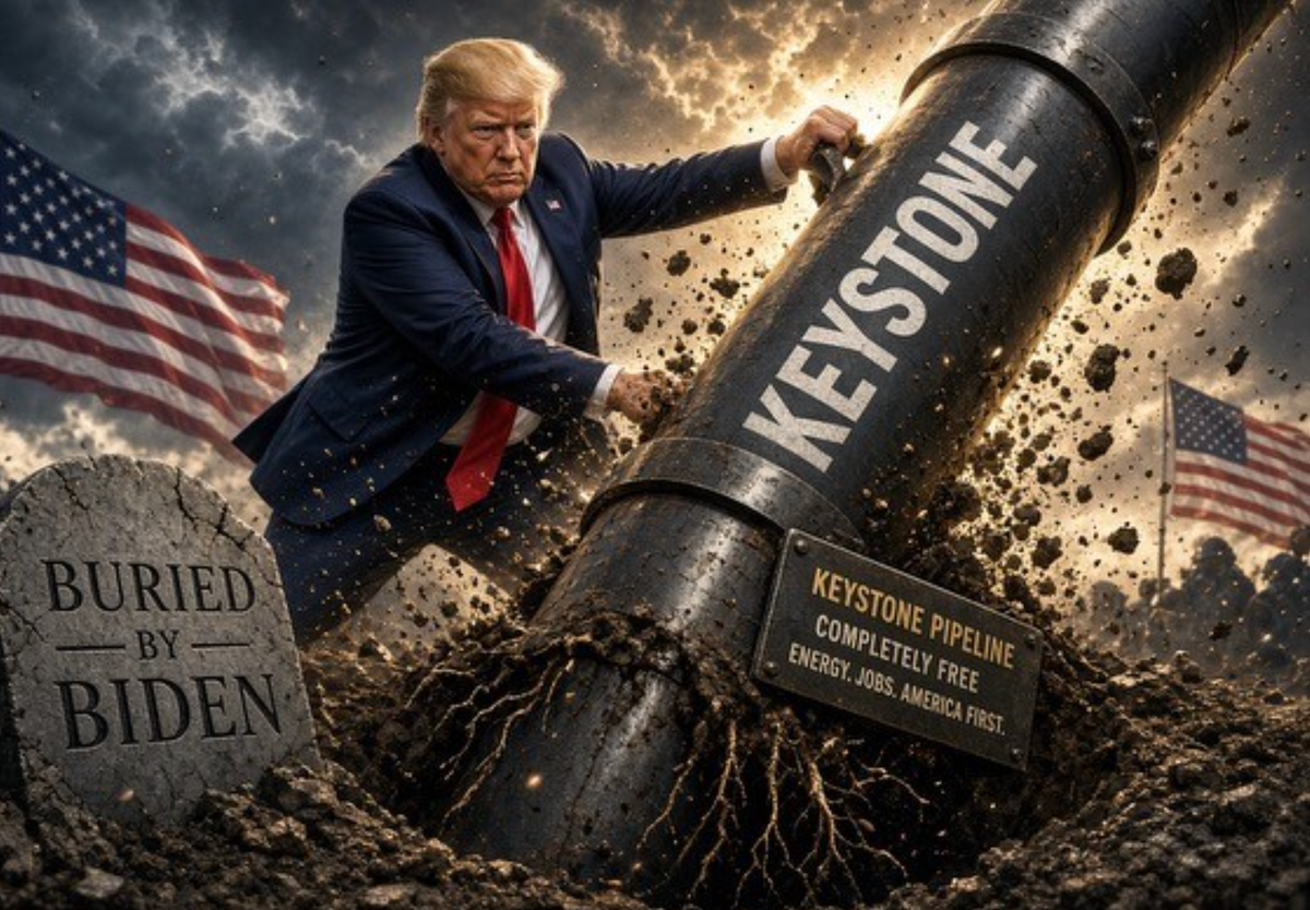 АНУ-ын Ерөнхийлөгч Трамп Keystone XL дамжуулах хоолойн төслийг дахин сэргээх дохио өгөв