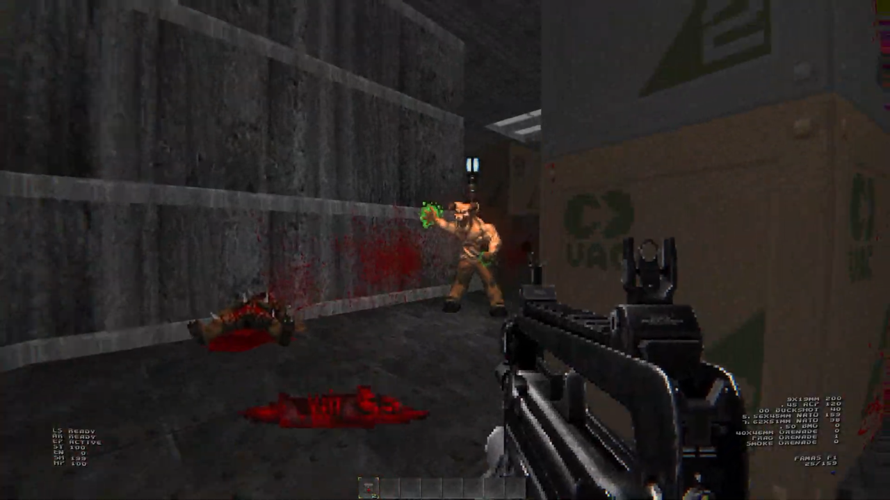 Doom тоглоомыг тактикын цэргийн симуляци болгон хувиргах шинэ мод танилцуулагдлаа