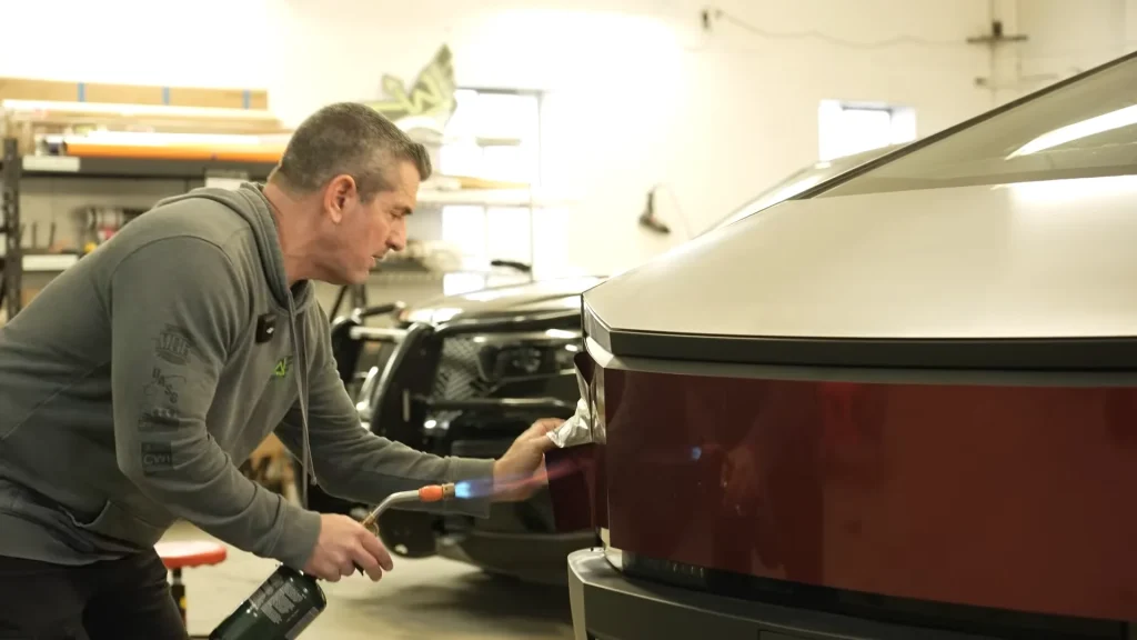 Idaho man tries unwrapping his Tesla Cybertruck for experiment and he quickly learns what you shouldn't do