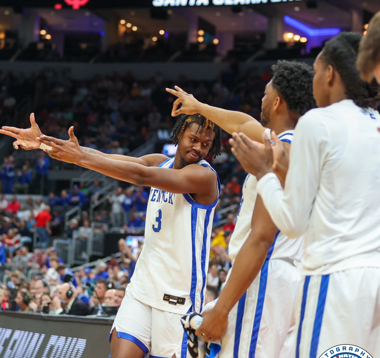Kam Williams believes Kentucky can reach the goal of 30 3s per game this season