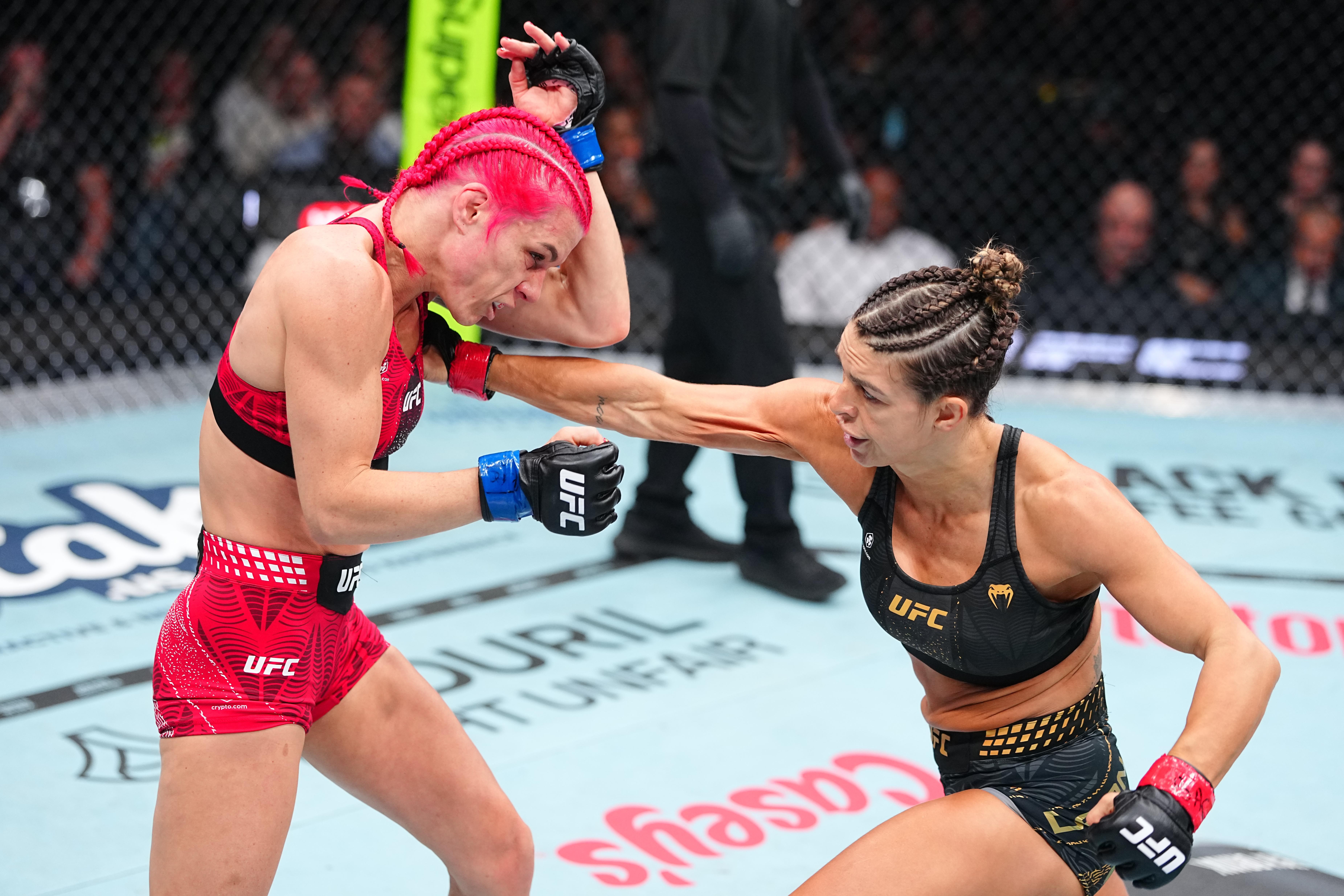 Маккензи Дерн UFC 330 тэмцээний хамтарсан гол тулаанд Жилиан Робертсоныг буулган авлаа