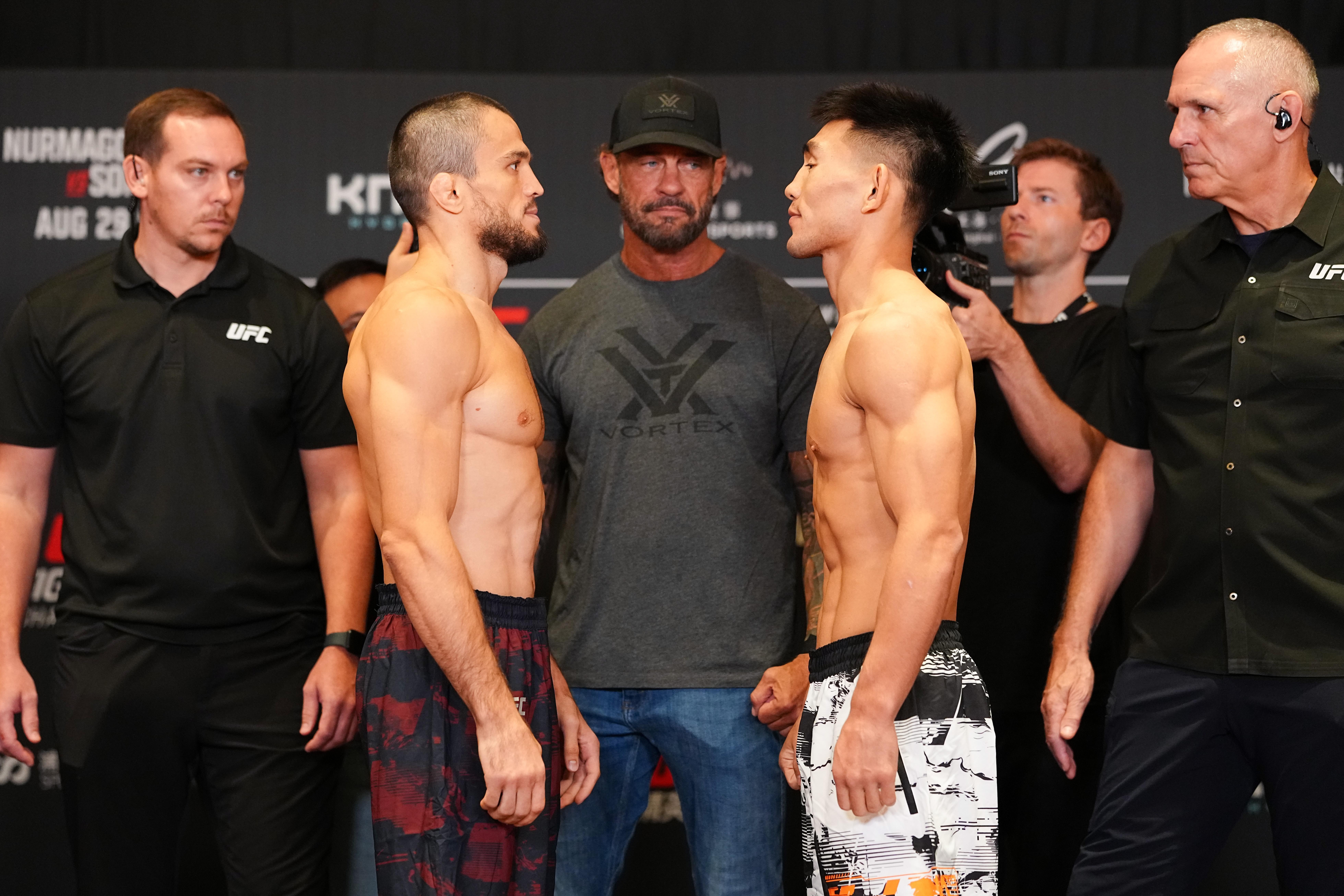 Умар Нурмагомедов болон Сүн Ядон нарын тулаанаар UFC Shanghai үдшийг өндөрлүүлэв