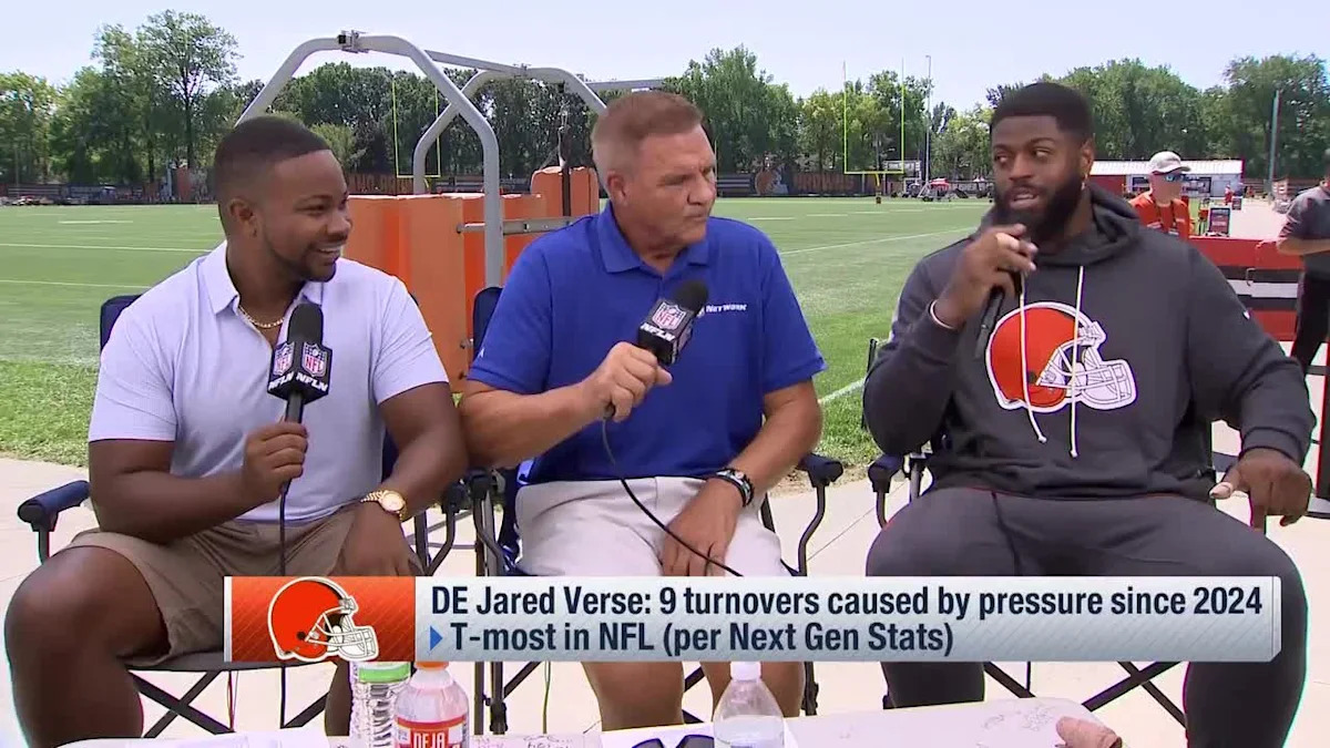 Jared Verse explains what he's learned about his impact since landing in Cleveland 'Inside Training Camp'