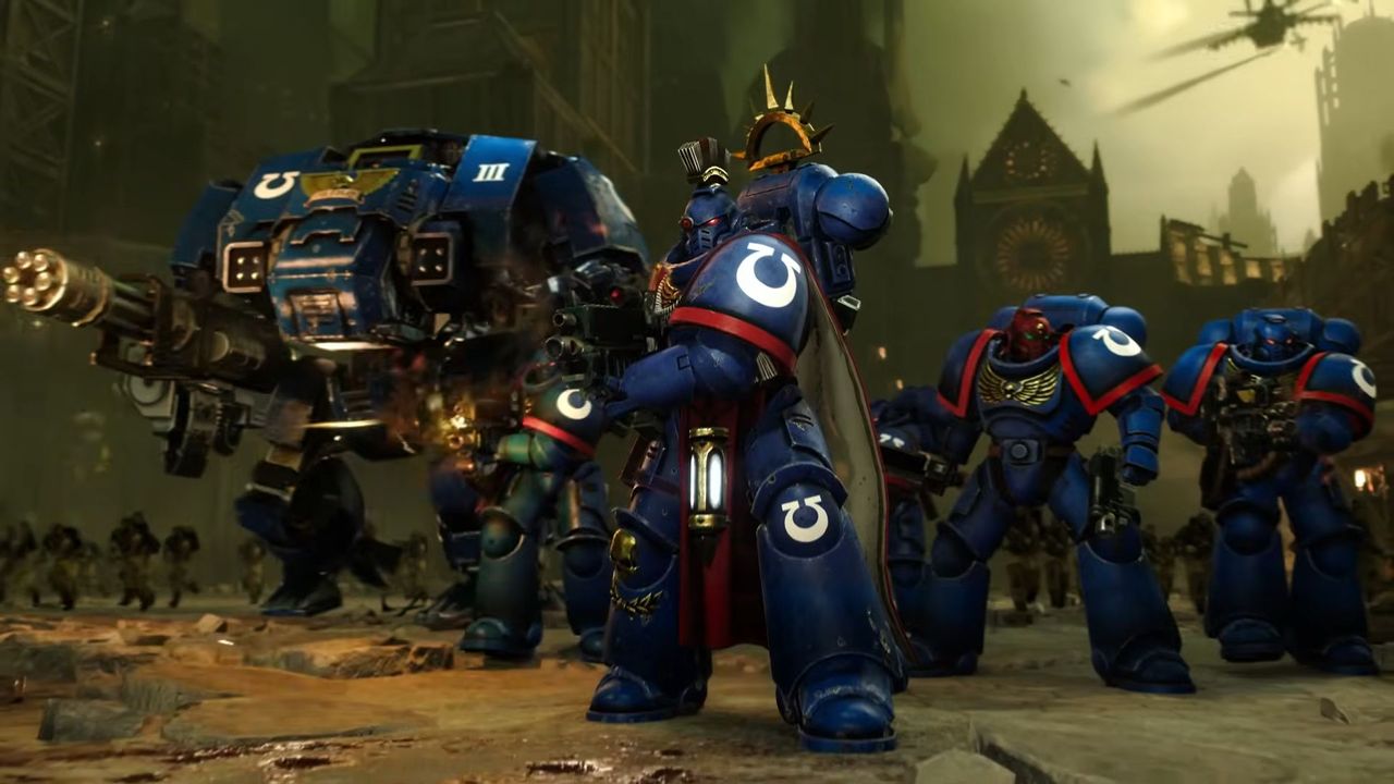 Total War: Warhammer 40k тоглоомд шархадсан Space Marine баатруудыг Dreadnought болгон ашиглах боломжтой