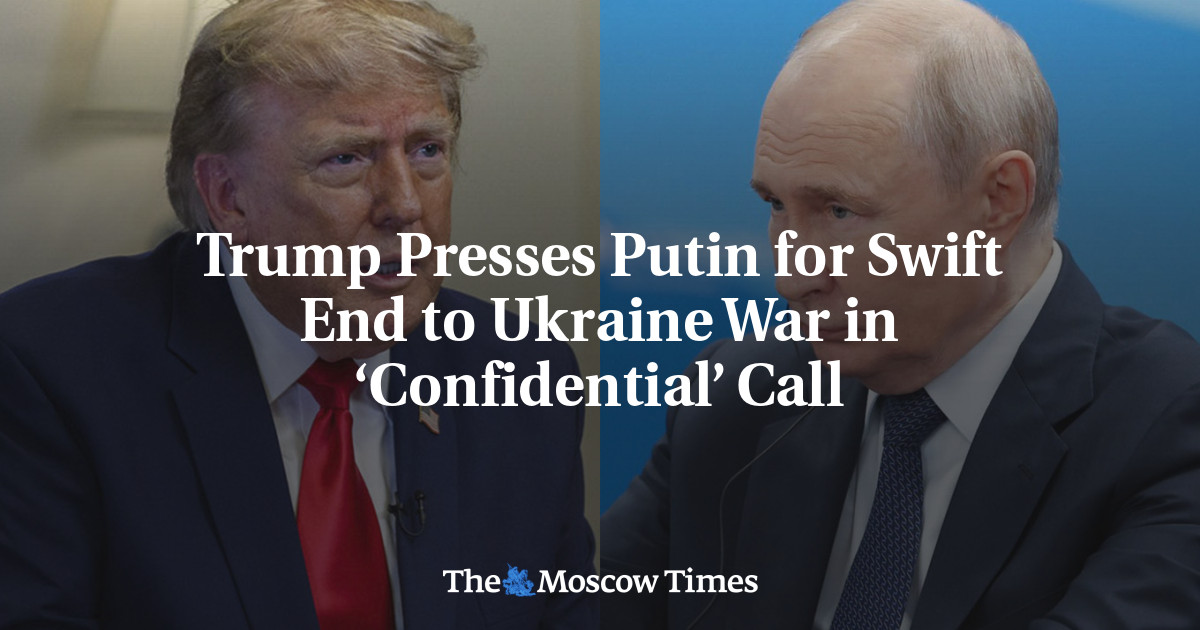 Дональд Трамп ОХУ-ын Ерөнхийлөгчтэй утсаар ярьж, Украины дайныг яаралтай зогсоохыг уриалжээ