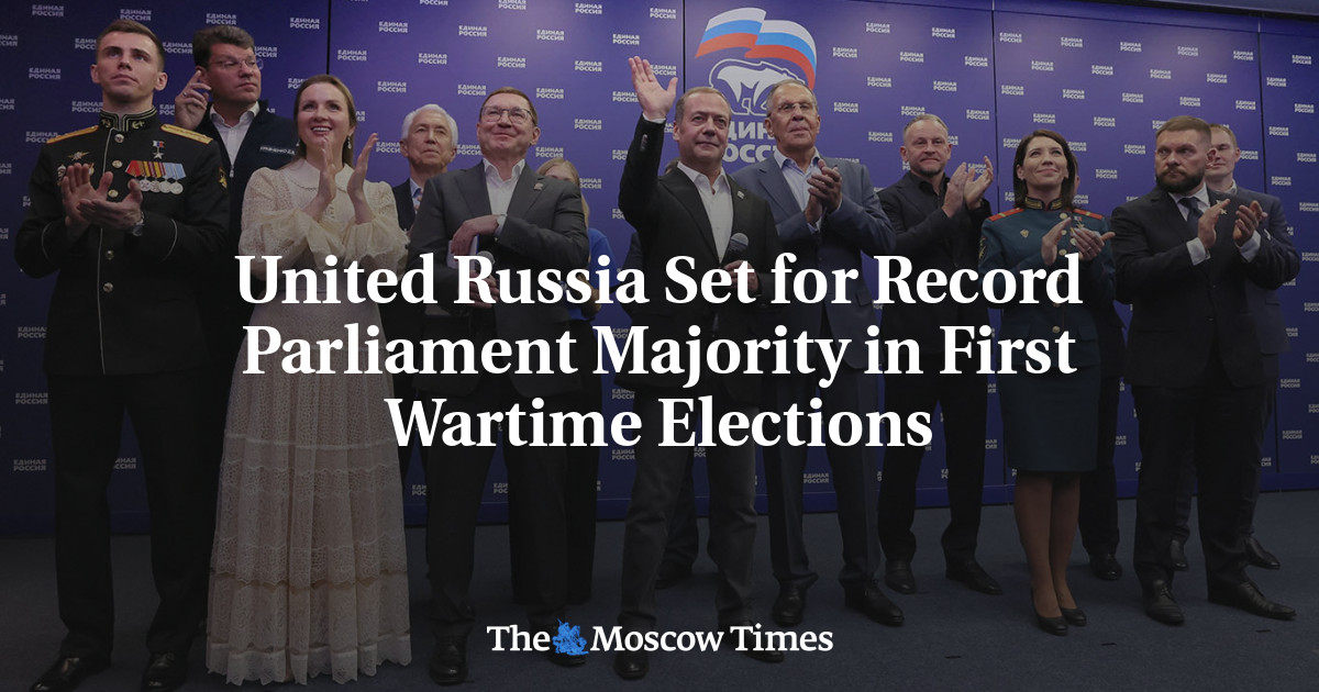 ОХУ-ын парламентын сонгуульд эрх баригч нам үнэмлэхүй ялалт байгууллаа