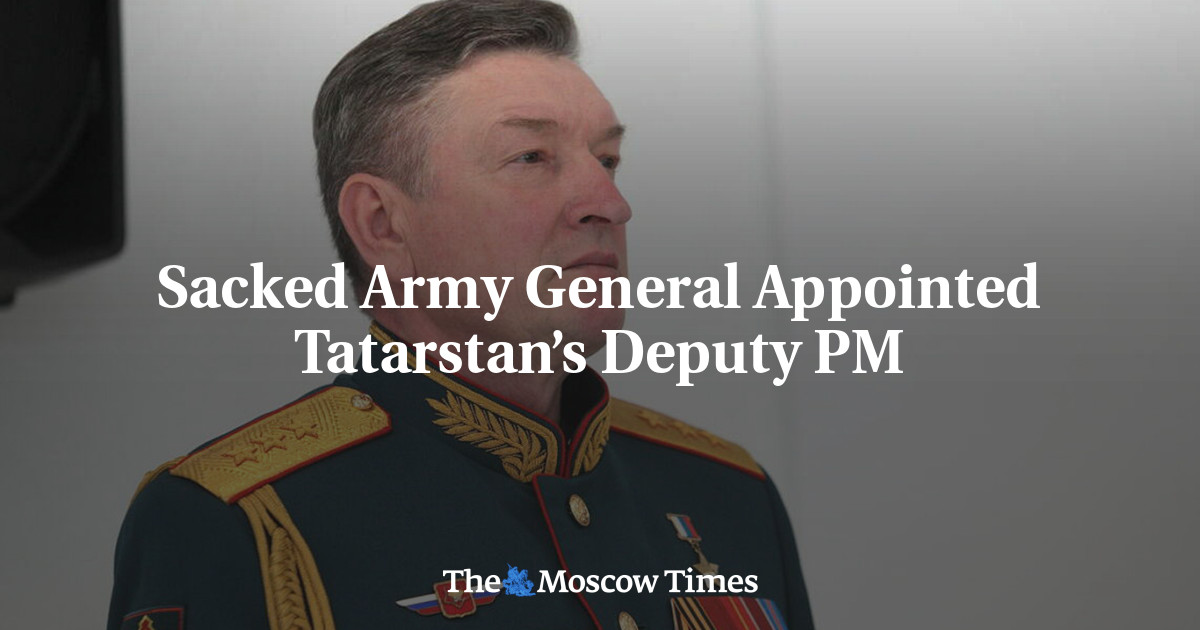 Украйны дайнд бүтэлгүйтсэн генерал Татарстаны дэд ерөнхий сайдаар томилогджээ