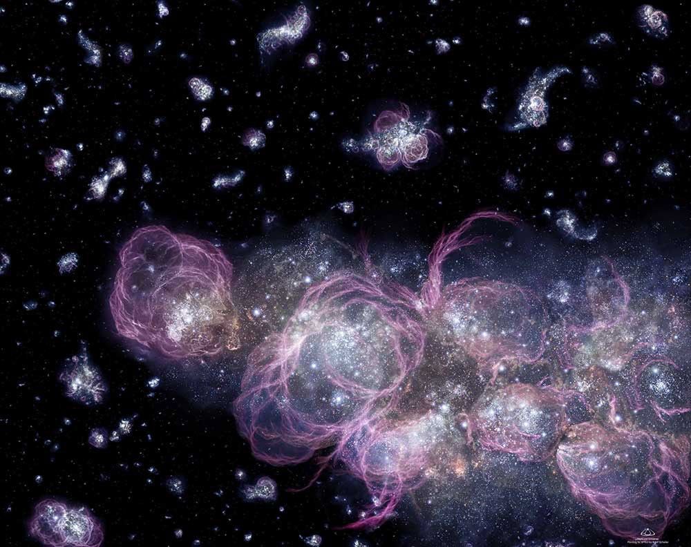 Эртний галактикуудын өвөрмөц хэлбэр тогтоцыг ер бусын оддын нөлөөгөөр тайлбарлаж байна