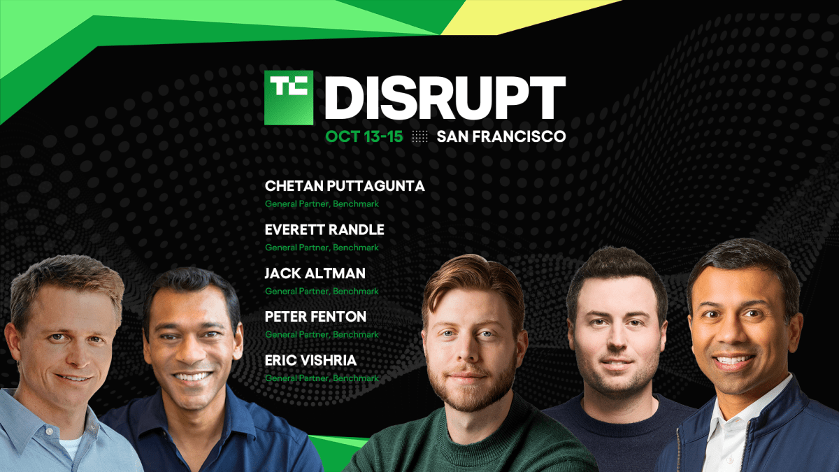 Benchmark-ийн бүрэлдэхүүн TechCrunch Disrupt 2026 чуулганд оролцож хөрөнгө оруулалтын ирээдүйг хэлэлцэнэ