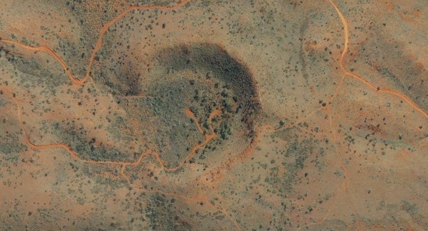 Google Earth-ийн тусламжтай Баруун Австралиас солирын тогоо илрүүлсэн нь