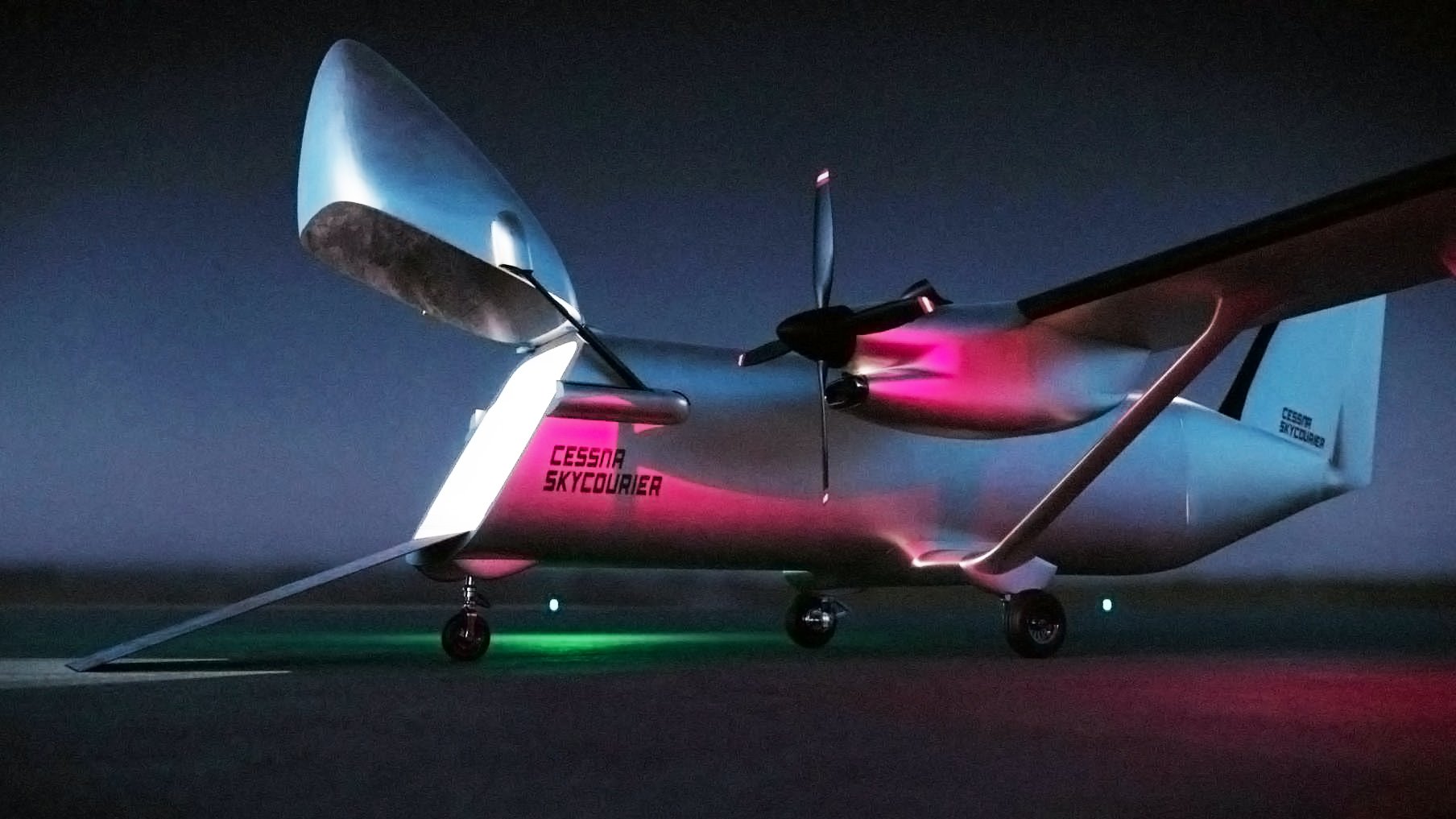 Textron болон Merlin Labs компаниуд нисгэгчгүй тээврийн SkyCourier UX онгоцыг танилцууллаа