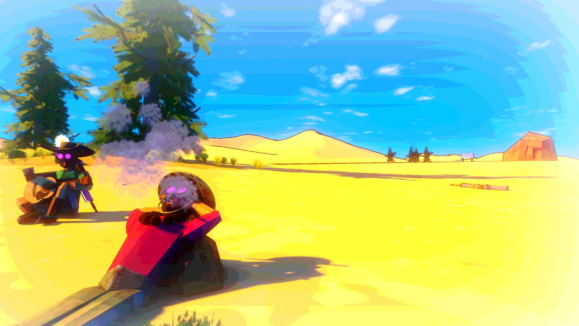 Хурдны хэмнэлтэй FPS тоглоом Beautiful Freaks of the Desert зарлагдлаа