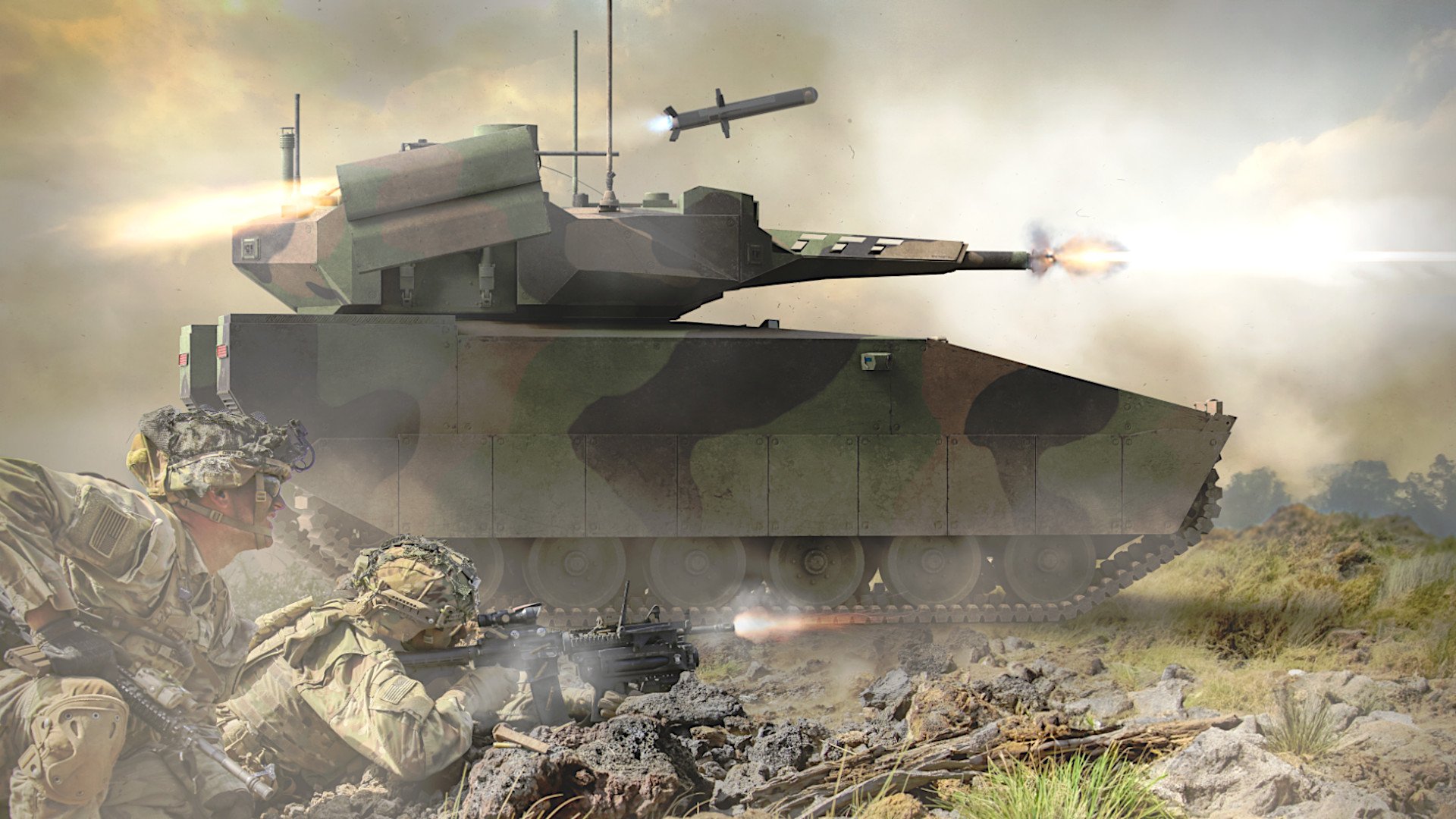 АНУ-ын арми Bradley байлдааны машиныг орлох шинэ үеийн прототипүүдээ хүлээн авлаа
