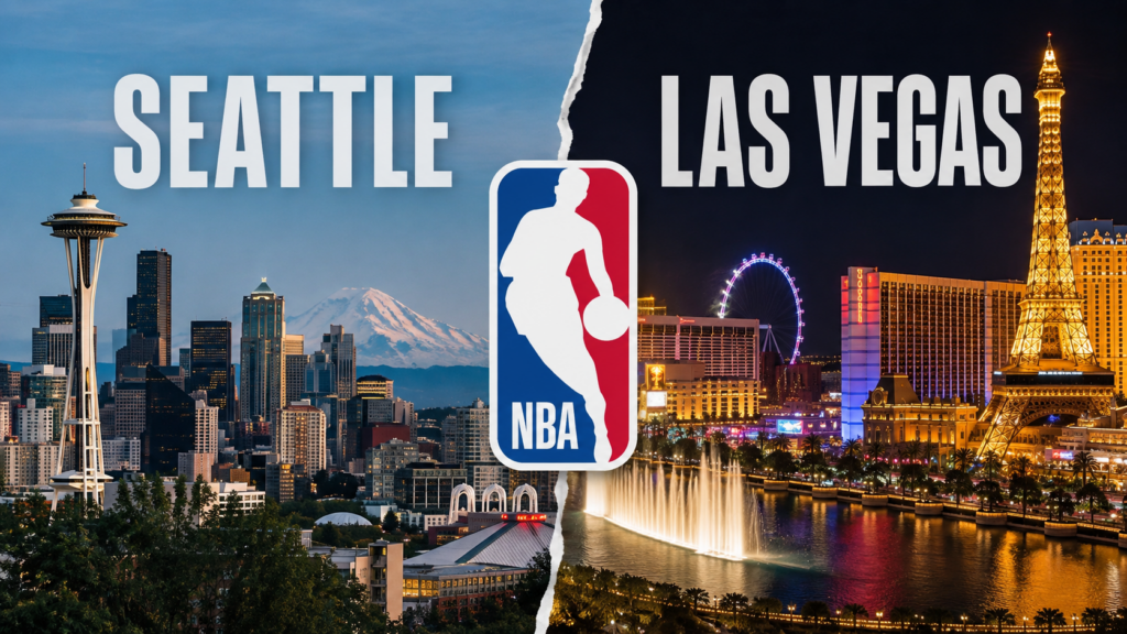 NBA-гийн өргөтгөлийн төлөвлөгөө тодорхой болж Сиэтл болон Лас Вегас хотууд 2028-2029 оны улиралд нэгдэх төлөвтэй байна