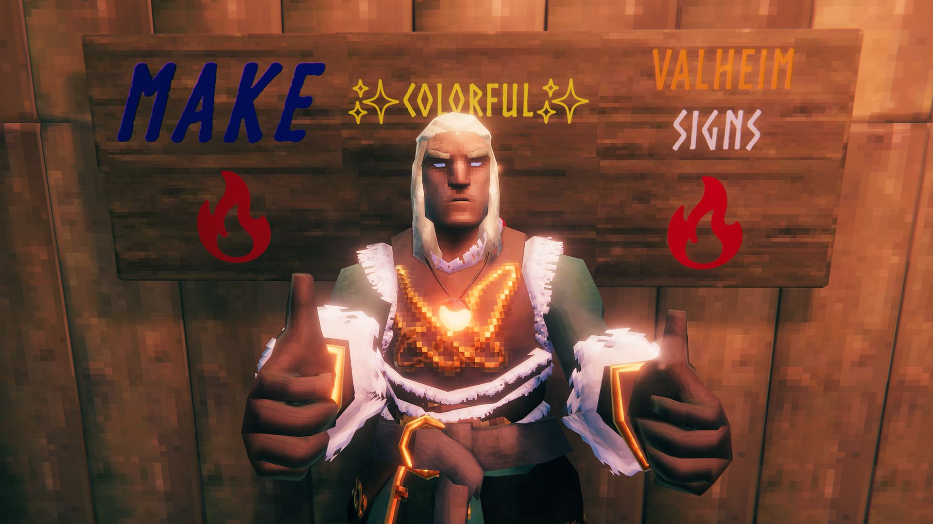 Valheim тоглоомд мод ашиглахгүйгээр хадгалах хайрцагны нэрийг өнгөөр ялгах боломжтой