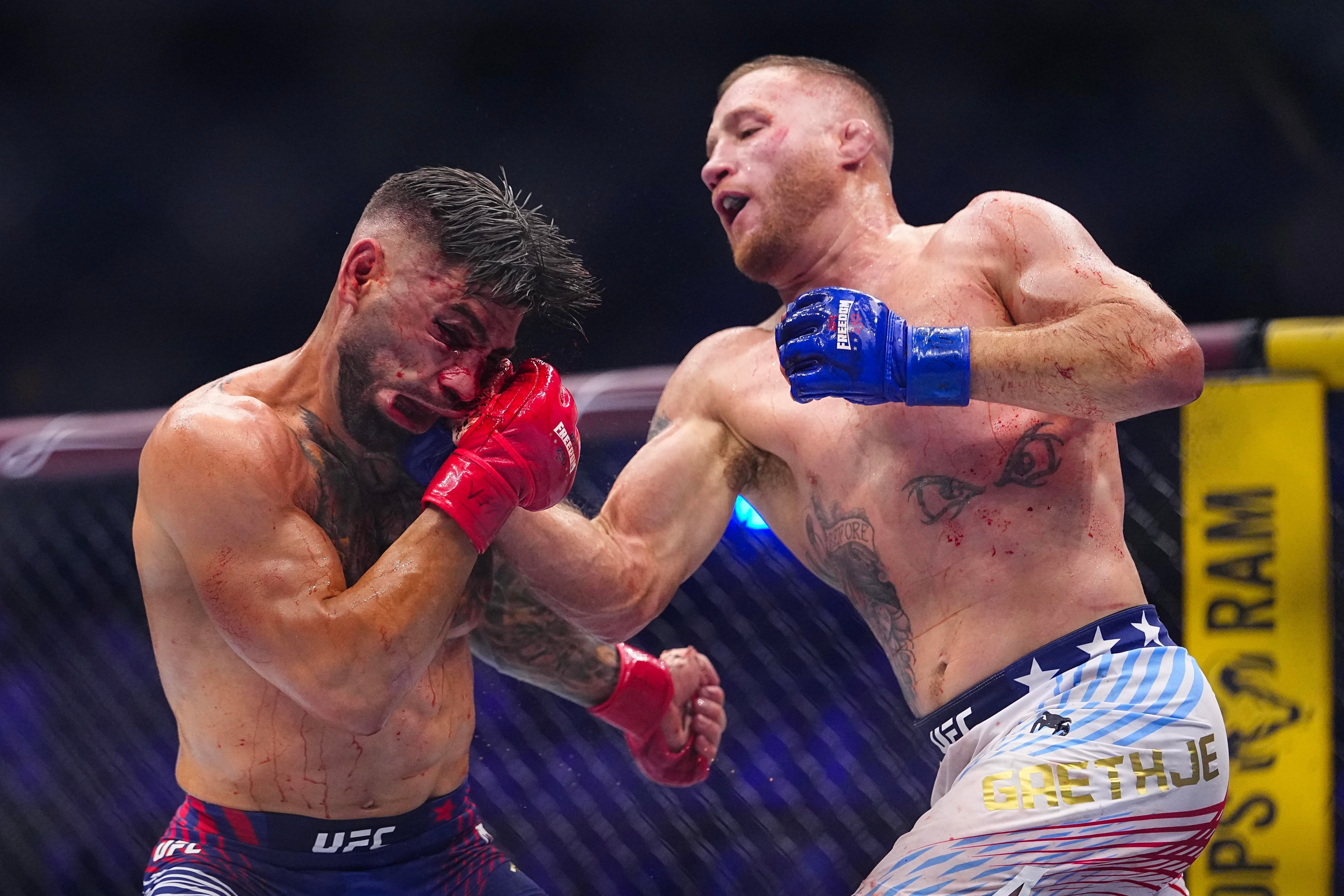 Жастин Гэйжи болон Илиа Топуриа нарын даага нэхэх тулааныг UFC зохион байгуулж магадгүй байна