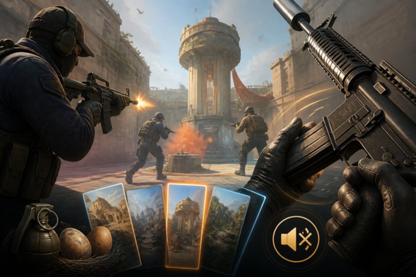 Counter-Strike 2 тоглоомд “3 на 3” форматын Rush горим нэмэгдлээ
