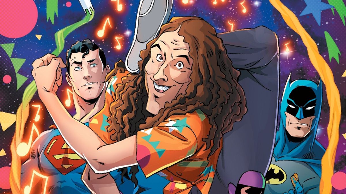 “Weird Al” Yankovic DC комиксийн шинэ дугаарт Бэтмэн болон Супермэнтэй хүч хавсрав