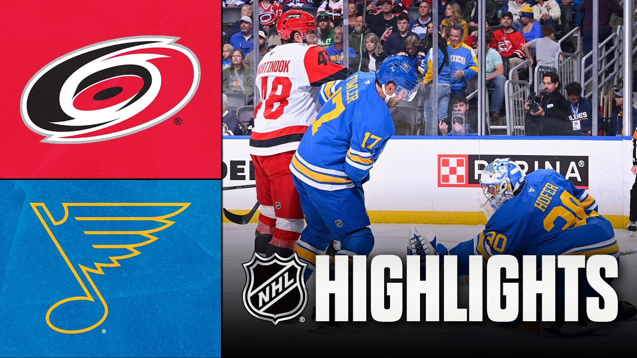 Харикейнс vs. Блюз | NHL Тоглолтын онцлох мөчүүд | 2026 оны 10-р сарын 24