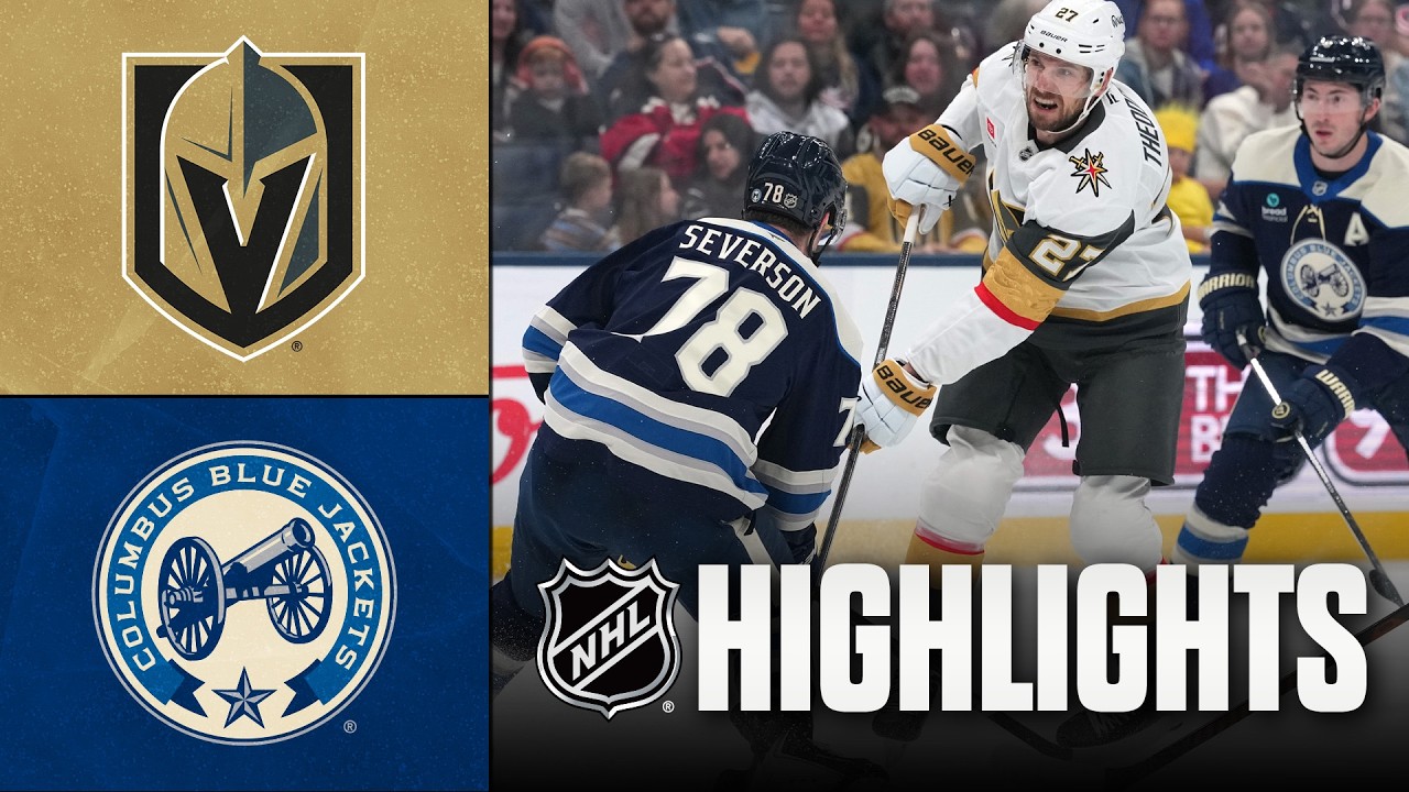 Голден Найтс vs. Блу Жакетс | NHL Тоглолтын онцлох мөчүүд | 2026 оны 10 сарын 24