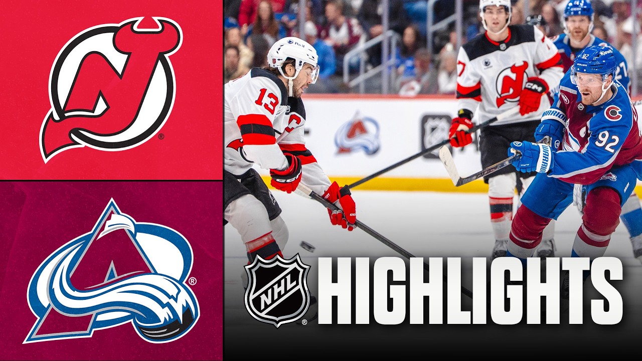 Девилс vs. Авалаанч | NHL Тоглолтын онцлох мөчүүд | 2026 оны 10 сарын 28