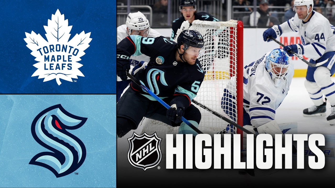 Мапл Лийфс vs. Кракен | NHL Тоглолтын онцлох мөчүүд | 2026 оны 10-р сарын 28
